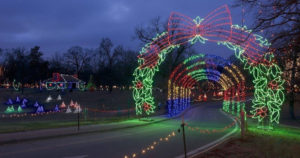 Tilles Park holiday light displays in St. Louis