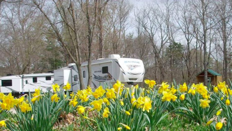 camping at Pin Oak Creek RV Park