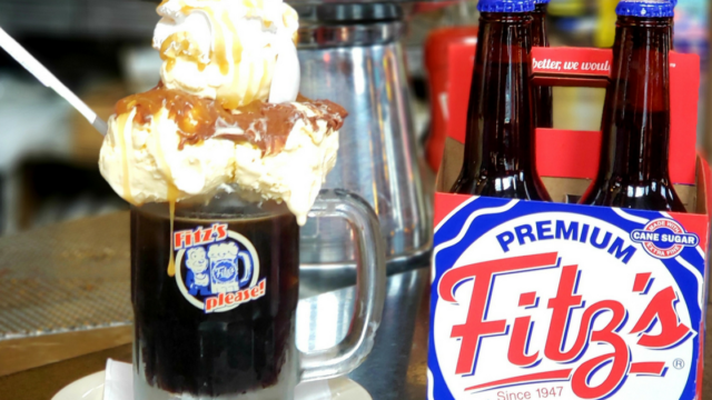 Fitz's Root Beer and Float