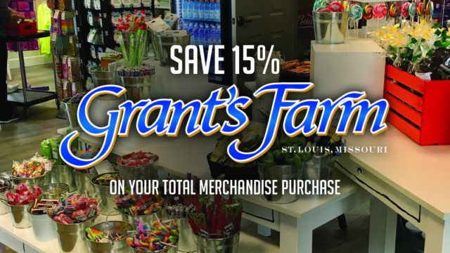 Grant's Farm Merchandise Purchase Offer